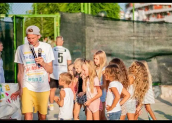 2-комнатные у моря 10 бассейнов Crown Noks Διαμέρισμα Sveti Vlas